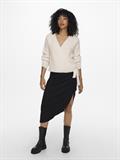 ONLMIA L/S WRAP CARDIGAN RP KNT ecru