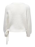ONLMIA L/S WRAP CARDIGAN RP KNT ecru