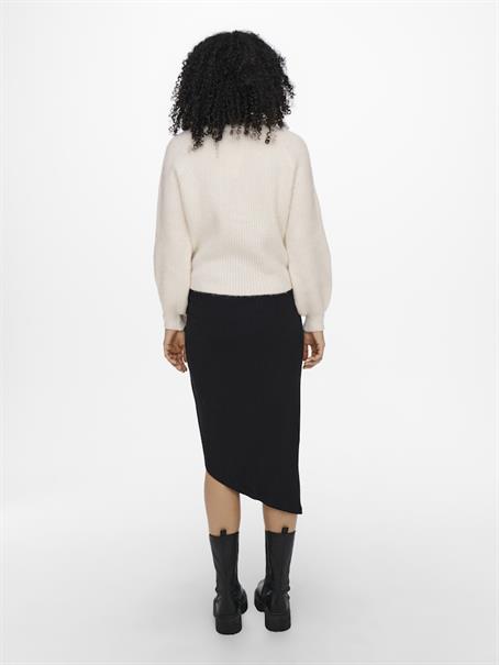 ONLMIA L/S WRAP CARDIGAN RP KNT ecru