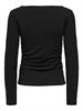 ONLMICHA L/S TOP JRS black