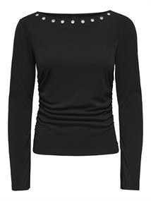 ONLMICHA L/S TOP JRS black