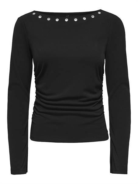ONLMICHA L/S TOP JRS black