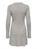 ONLMICHELLA LS O-NECK DRESS KNT NOOS medium grey melange