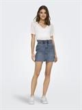 ONLMILLIE HW MINI PAPER DNM SKIRT NOOS medium blue denim