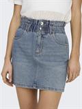 ONLMILLIE HW MINI PAPER DNM SKIRT NOOS medium blue denim