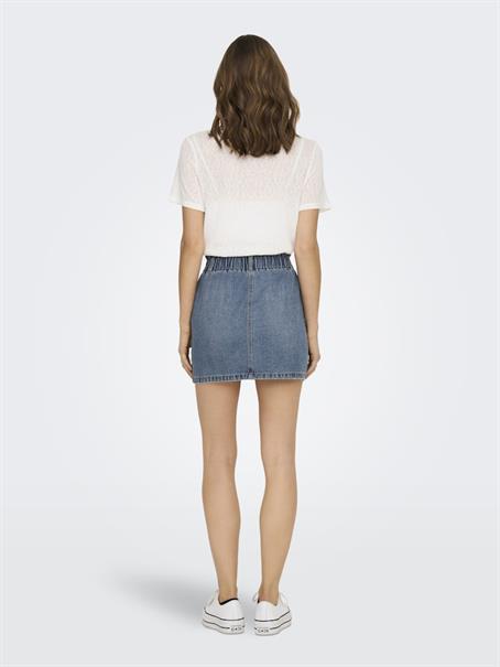 ONLMILLIE HW MINI PAPER DNM SKIRT NOOS medium blue denim
