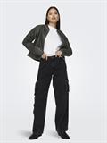 ONLMINDY FAUX LEATHER JACKET OTW black