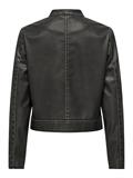 ONLMINDY FAUX LEATHER JACKET OTW black