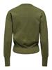 ONLMIO LS O-NECK BUTTON CARDIGA KNT NOOS winter moss