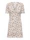 ONLMOLLY S/S V-NECK DRESS JRS NOOS cloud dancer