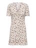 ONLMOLLY S/S V-NECK DRESS JRS NOOS cloud dancer