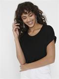 ONLMOSTER S/S O-NECK TOP NOOS JRS black