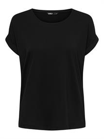 ONLMOSTER S/S O-NECK TOP NOOS JRS black