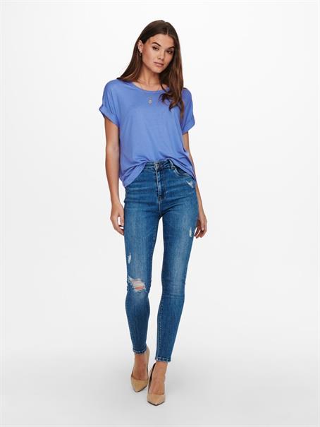 ONLMOSTER S/S O-NECK TOP NOOS JRS blue yonder