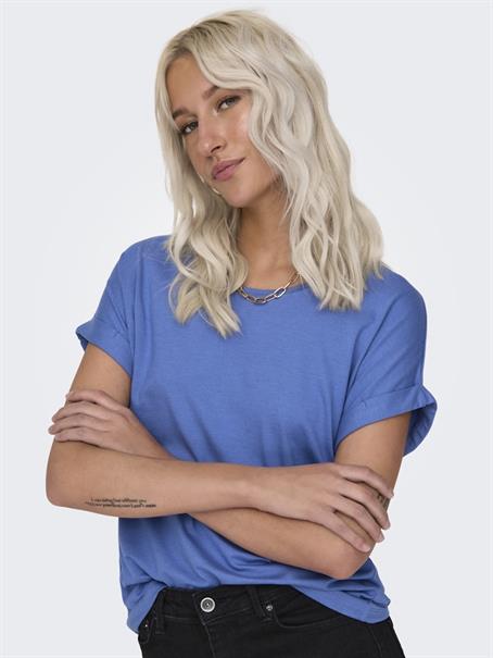 ONLMOSTER S/S O-NECK TOP NOOS JRS blue yonder