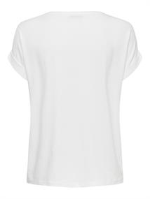 ONLMOSTER S/S O-NECK TOP NOOS JRS white