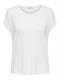 ONLMOSTER S/S O-NECK TOP NOOS JRS white