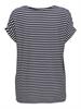 ONLMOSTER STRIPE S/S O-NECK TOP JRS NOOS night sky