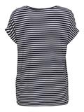 ONLMOSTER STRIPE S/S O-NECK TOP JRS NOOS night sky