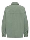 ONLMOXIE L/S CORD SLIT SHACKET CC PNT lily pad