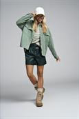 ONLMOXIE L/S CORD SLIT SHACKET CC PNT lily pad