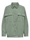 ONLMOXIE L/S CORD SLIT SHACKET CC PNT lily pad