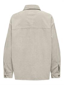 ONLMOXIE L/S CORD SLIT SHACKET CC PNT oatmeal