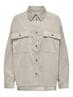 ONLMOXIE L/S CORD SLIT SHACKET CC PNT oatmeal
