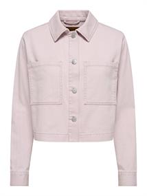 ONLNAOMI WASHED JACKET OTW burnished lilac