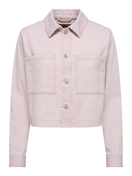 ONLNAOMI WASHED JACKET OTW burnished lilac