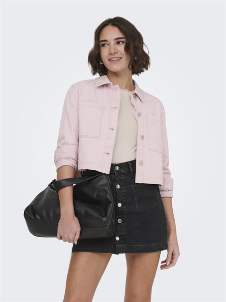 ONLNAOMI WASHED JACKET OTW burnished lilac