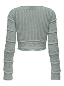 ONLNATALIE LIFE LS SHORT CARDIGAN RP KNT jadeite