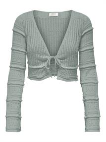 ONLNATALIE LIFE LS SHORT CARDIGAN RP KNT jadeite