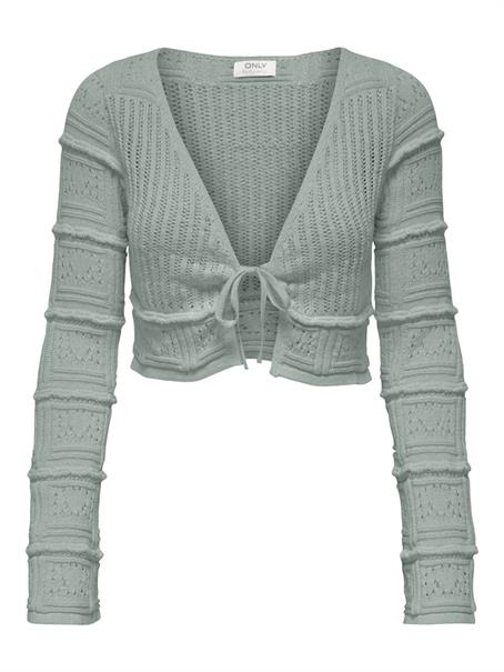 ONLNATALIE LIFE LS SHORT CARDIGAN RP KNT jadeite