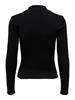 ONLNESSA L/S HALF ZIP TOP JRS black