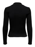 ONLNESSA L/S HALF ZIP TOP JRS black