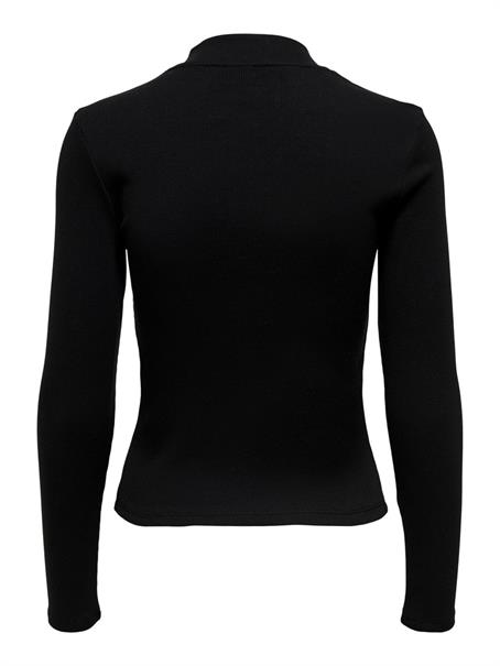 ONLNESSA L/S HALF ZIP TOP JRS black