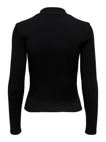 ONLNESSA L/S HALF ZIP TOP JRS black
