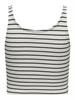 ONLNESSA S/L SHORT STRIPE TOP JRS cloud dancer5