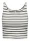 ONLNESSA S/L SHORT STRIPE TOP JRS cloud dancer5