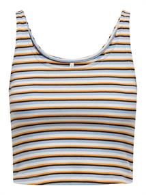 ONLNESSA S/L SHORT STRIPE TOP JRS cloud dancer