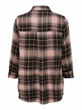 ONLNEW CANBERRA 3/4 CHECK SHIRT WVN CS black1