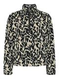ONLNEW DALLAS L/S HIGHNECK ZIP SWT NOOS black