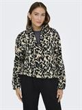 ONLNEW DALLAS L/S HIGHNECK ZIP SWT NOOS black