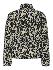 ONLNEW DALLAS L/S HIGHNECK ZIP SWT NOOS black