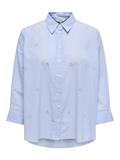 ONLNEW GRACE JULIE LIFE LS STO SHIRT WVN bright white