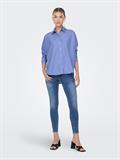 ONLNEW GRACE LS SHIRT NOOS WVN moonlight blue