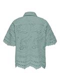 ONLNEW LALISA SS BOXY SHIRT WVN CS blue surf