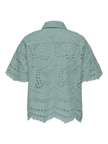 ONLNEW LALISA SS BOXY SHIRT WVN CS blue surf