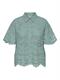 ONLNEW LALISA SS BOXY SHIRT WVN CS blue surf